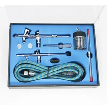 Pro Dual Action 3 Аэрограф Воздушный комплект ремесло практичная краска искусство распылитель электроинструменты распылитель для коммерческих