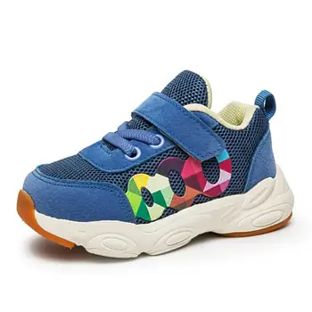 

SKHEK Baby Walking Functoronal Shoes Baby's Toddler Shoes Casual Sneakers Boy's Soft Sole Green Blue 22-27 All Seasons Synthetic