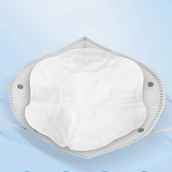 

50Pcs Disposable 3 Layer Masks Gasket Safety Anti Dust and Haze Breathable Mouth Face Mask Replacement Pad Square Cotton Mat