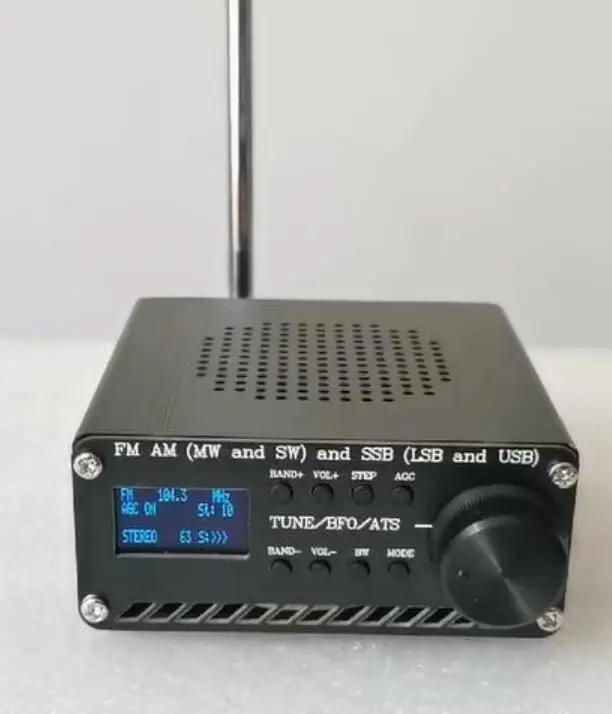 Собранный Полнодиапазонный радиоприемник ATS20 SI4732 FM AM (MW &amp SW) SSB (LSB USB) с литиевой