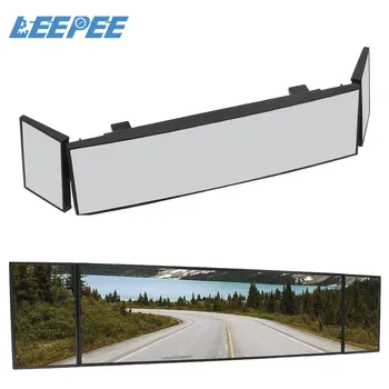 

Wide Angle Rear View Mirror Adjustable Convex Mirror With Car Clips Universal Driving Safety Interior Accessories