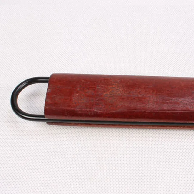 Új Diy Nem Tapadás Nélküli Hármas Halak Grillező Kosár Fa Fogantyú Kültéri Grillez - Image 5