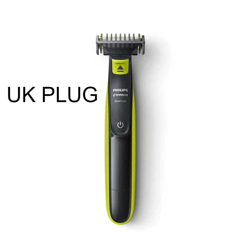 QP2520 Add UK Plug Электробритва Philips QP2520 OneBlade с аккумулятором NimH, срок службы до 4 месяцев, поддержка влажной и сухой кожи для Мужской бритвы - Цвет: QP2520 Add UK Plug