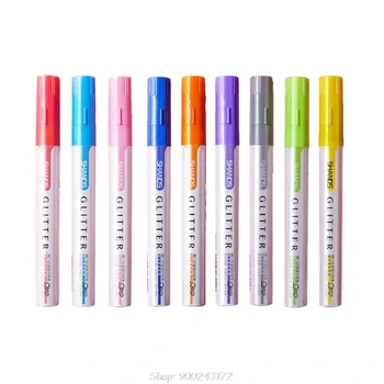 

3/9 Colors Metallic Oil Based Paint Marker Pen for Ceramic Rock Glass Porcelain Wood Car Tire Painting N02 20 Dropship