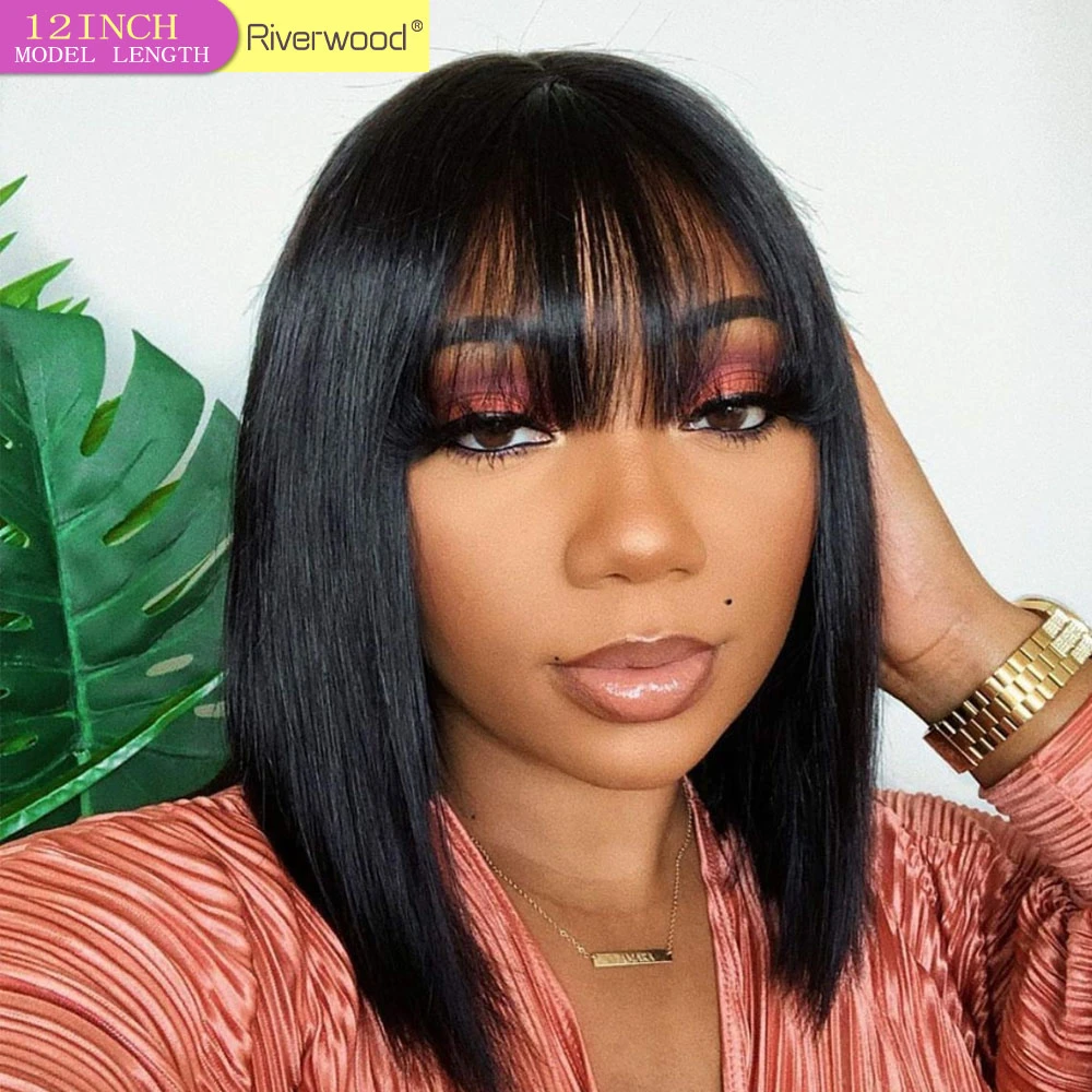 bob wig with fringe