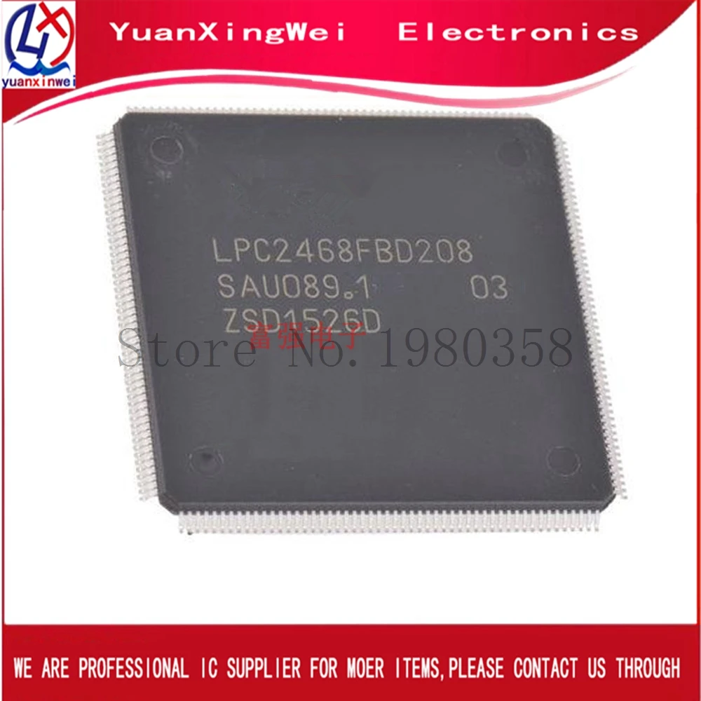 Бесплатная Доставка 5 шт./лот LPC2468FBD208 LPC2468F ARM 98KB QFP208