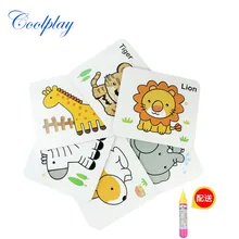 Волшебная доска для рисования водой прямо картина карта экологически чистые нетоксичные-головоломки альбом сумка для живописи