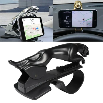 

Universal Car Phone Holder Funny Leopard Body Shaped Dashboard Mount Cellpone Clip GPS Bracket Mobile Phone Storage Stand 3