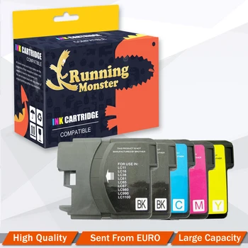 

5x Compatible ink Cartridge LC11 LC16 C980 LC1100 For BrotherMFC-295CN MFC-297C MFC-490CN MFC-490CW MFC-5490CN MFC-5890CN
