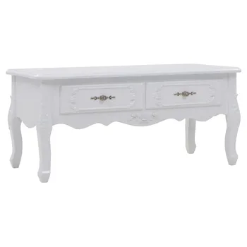 

VidaXL Coffee Table 100 X 50 X 46cm White 246962