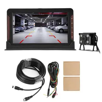 

7in HD 1080P 170 degrees Wide Angle Night Vision Dual Lens Car Rear View Recorder Dash Camera