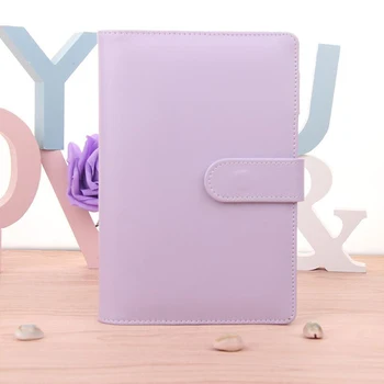 

Cute Ring Diary Leather Cover Case Handbook Cover Office Personal Binder Weekly Planner/agenda Organizer DIY Gift Accessories