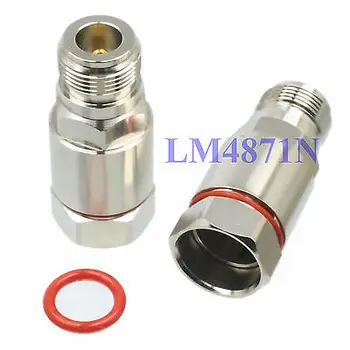 

DHL/EMS 20 LOTS 1pce Connector N female clamp 1/2" for Corrugated copper Standard Andrew Heliax -d2