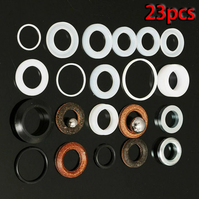 

23pcs/Set Paint Sprayer Seal Ring Repair Kit 12mm-27mm For 390 395 490 495 595 Replace Set Fix Home Improvement accessories