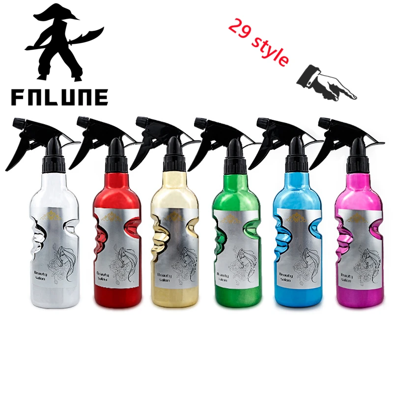 FnLune-29 스타일 미용 스프레이 병, 빈 병 리필 가능 미스트 병, 살롱 이발사 헤어 도구, 물 분무기 케어 도구