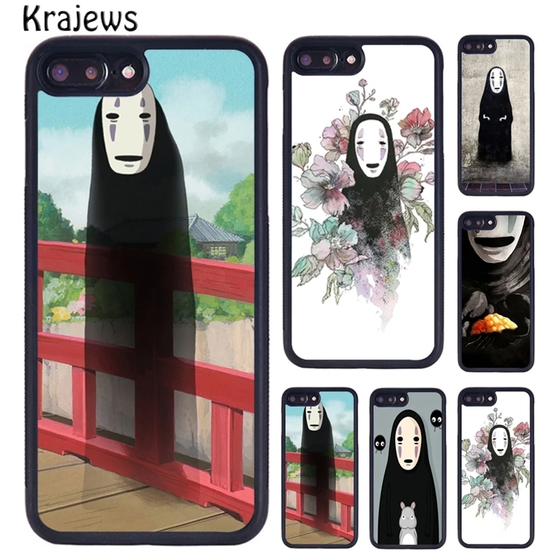 Чехол для телефона krajew No Face Kaonashi Spirited Away чехлы iPhone 6 7 8 plus 11 12 13 Pro X XR XS Max Samsung Galaxy S8 S9