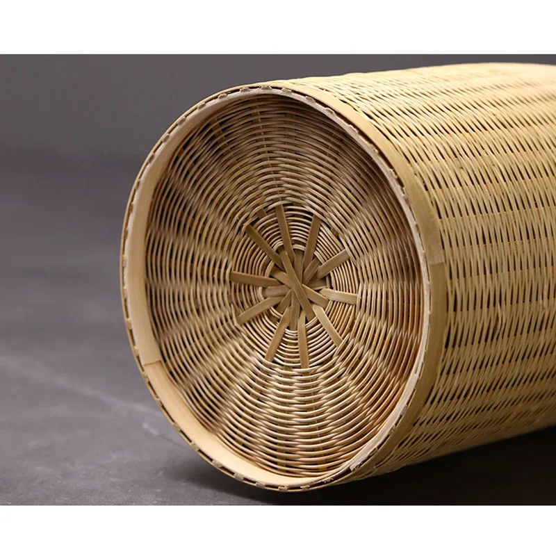 Home Accessories Thermos Kettle Chinese Style Water Bottle Handmade Bamboo Weaving Water Jug Large Capacity Teapot Christma Gift