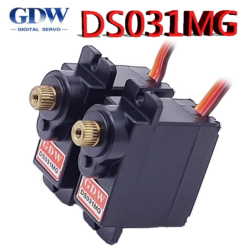 Gdw Ds031mg 9g 12g Metal Gear Micro Mini Digital Servo High Speed Angle