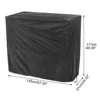 Outdoor Garden Yard Grill Dust Cover Protector Waterproof Barbecue Cover Anti Dust Rain Cover For Bbq Accessories Black 3
