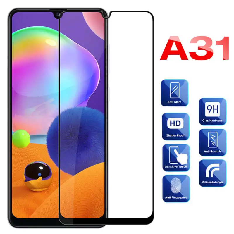 2 шт Samsun A31 Защитное стекло для Samsung Galaxy экрана на Galaxi M31 A30s A315 A 30s M 31 жесткая