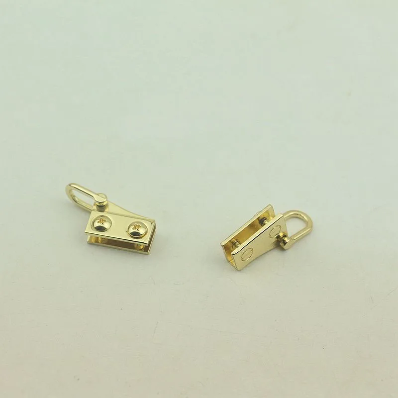 10pairs 20x10mm Bag Metal Ear Shoulder Strap Hanger Clip Buckles Side Clamp Hook DIY D Ring Sides Clip Luggage Accessory