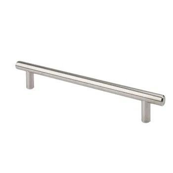 Brushed Stainless Steel T bar Handle Kitchen Cabinet Door Drawer Cupboard Handle Hardware