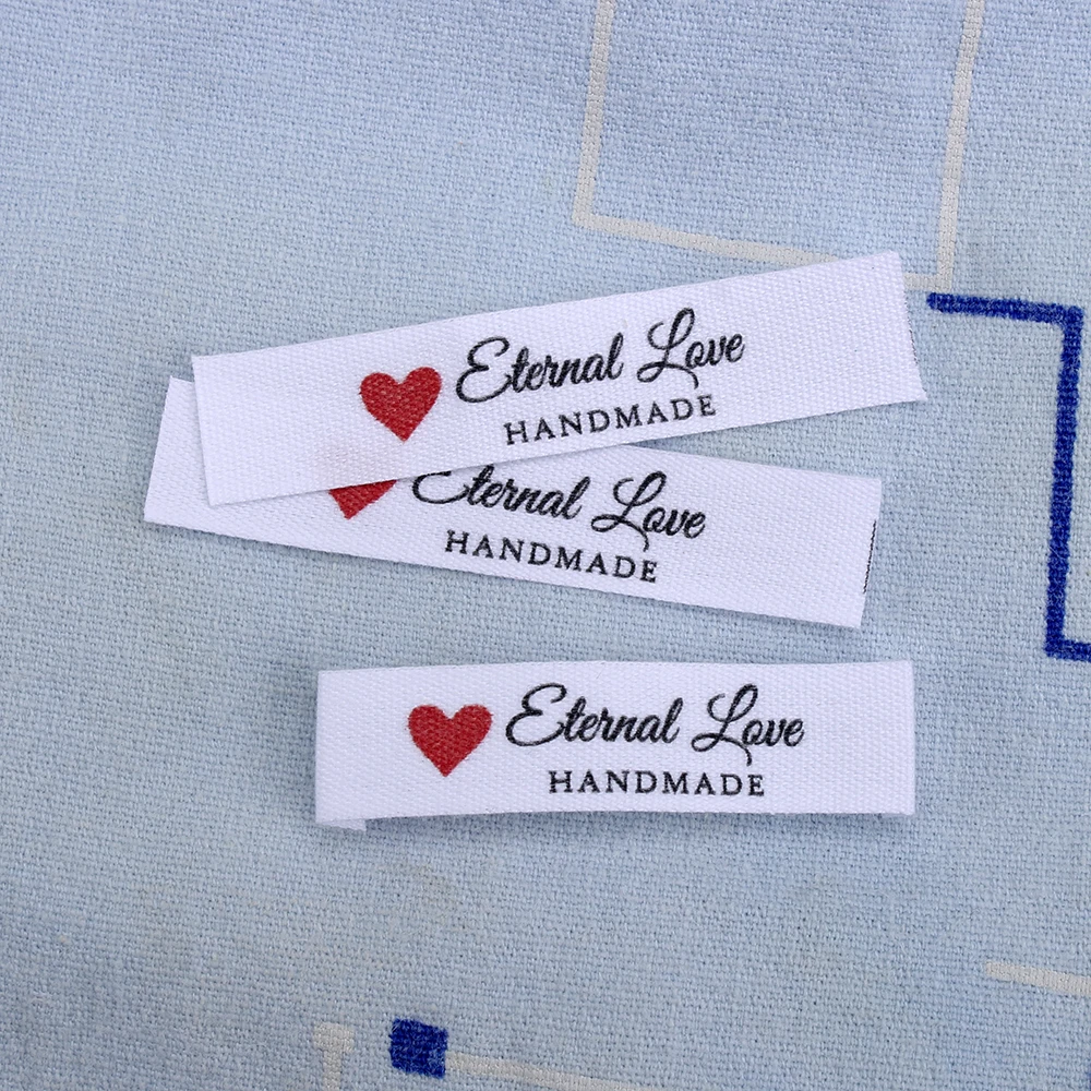 

Custom Sewing labelCustom Clothing Labels - Brand Tags, Logo or Text, Cotton Ribbon, Custom Design (MD3011)