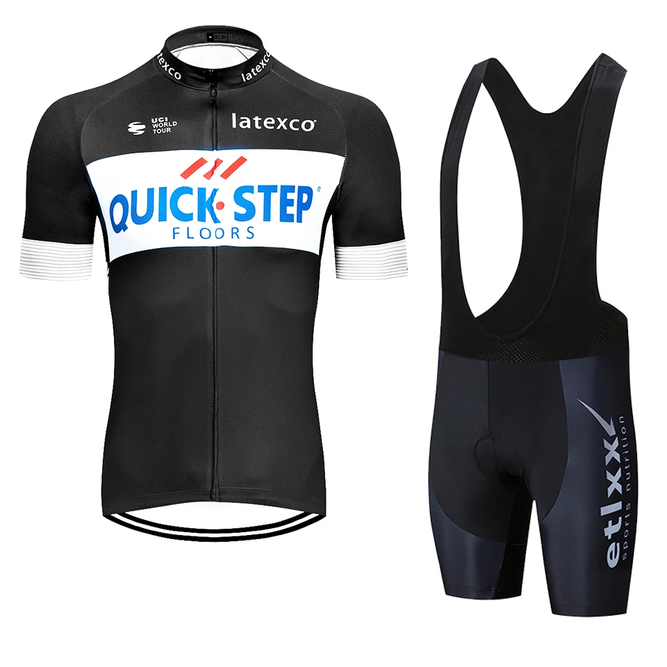2019 Pro Team Quick Step велосипедная майка комплект одежды для велоспорта 20D Ropa Ciclism одежда
