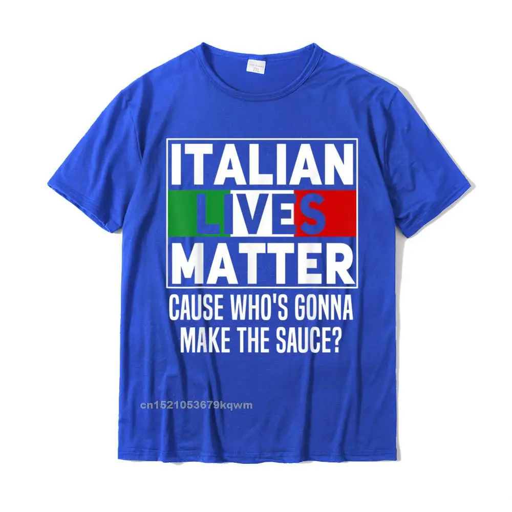 Summer Customized Tops T Shirt Short Sleeve for Men Cotton Fabric VALENTINE DAY Crew Neck Top T-shirts Gift Tee-Shirt Discount Funny Italian Lives Matter Cook Novelty Gift Italy Flag T-Shirt__4372 blue