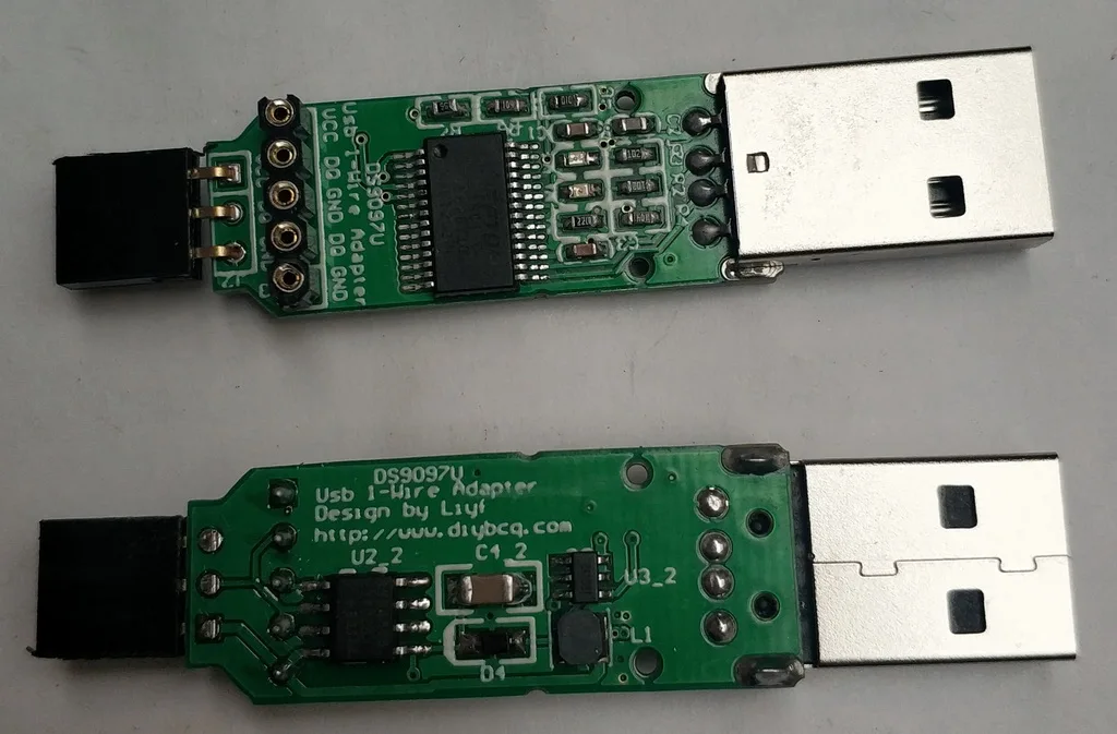 1-Wire Programmer Ds9097u 12v and 5v in One Version with Case