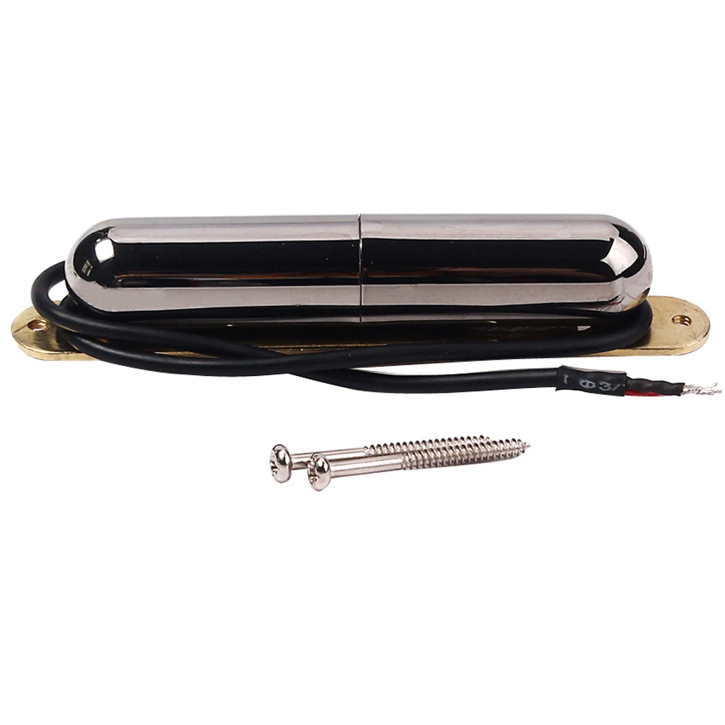 Wired Lipstick Tube Guitar Pickup Replacements Black Luthier Supply