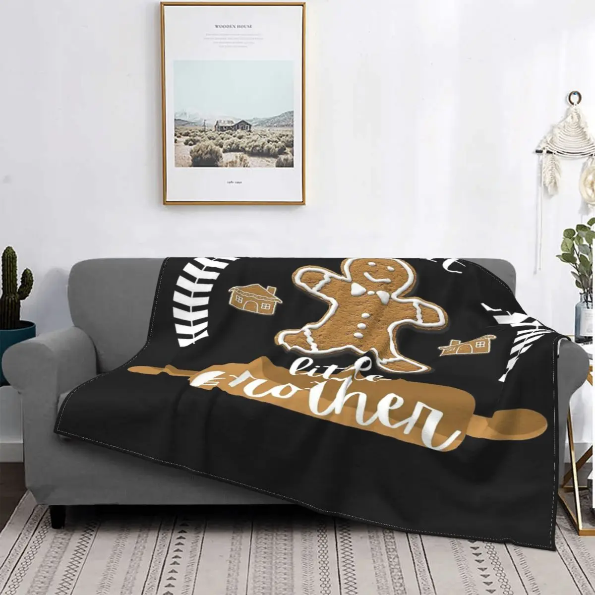 

Manta a cuadros for el pequeño y galleta, colcha para cama, manta para Baby, Sudadera con capucha, Manta para camas