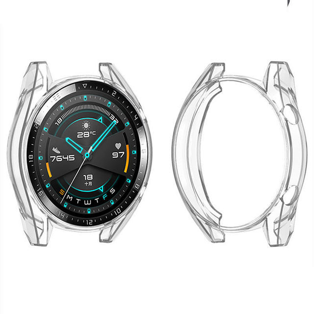 cover Case for HUAWEI watch GT 2 46mm strap band soft Plated All-Around Screen Protector bumper huawei Watch 2 pro/GT2 46 mm