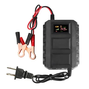 

in 110~240V Car Battery Lead Acid Charger Automobile Motorcycle 12V 20A Intelligent LCD 6*4*2.2 inch