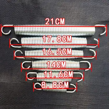 10PCS Children Trampoline springs Jgalvanized steel umping bed  stretching spring  For 4.57feet/5.51fft/6.5feet/7.01feet/8.27eet