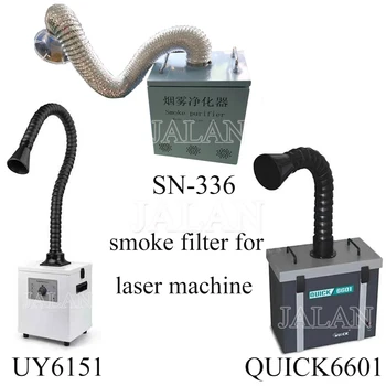 

SN-336 Mini Smoke filter work for laser marking machine smoking purifier system for soldering marking mobile phone store repair