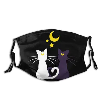 

Kawaii Sailor Moon Reusable Face Mask Anti Bacterial Dustproof Mask With Filters Protection Mask Respirator Mouth Muffle