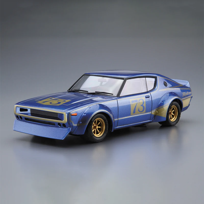 Сборная модель автомобиля 1/24 KPGC110 Skyline 2000GT-R RACING❳ 06104 пластиковый комплект