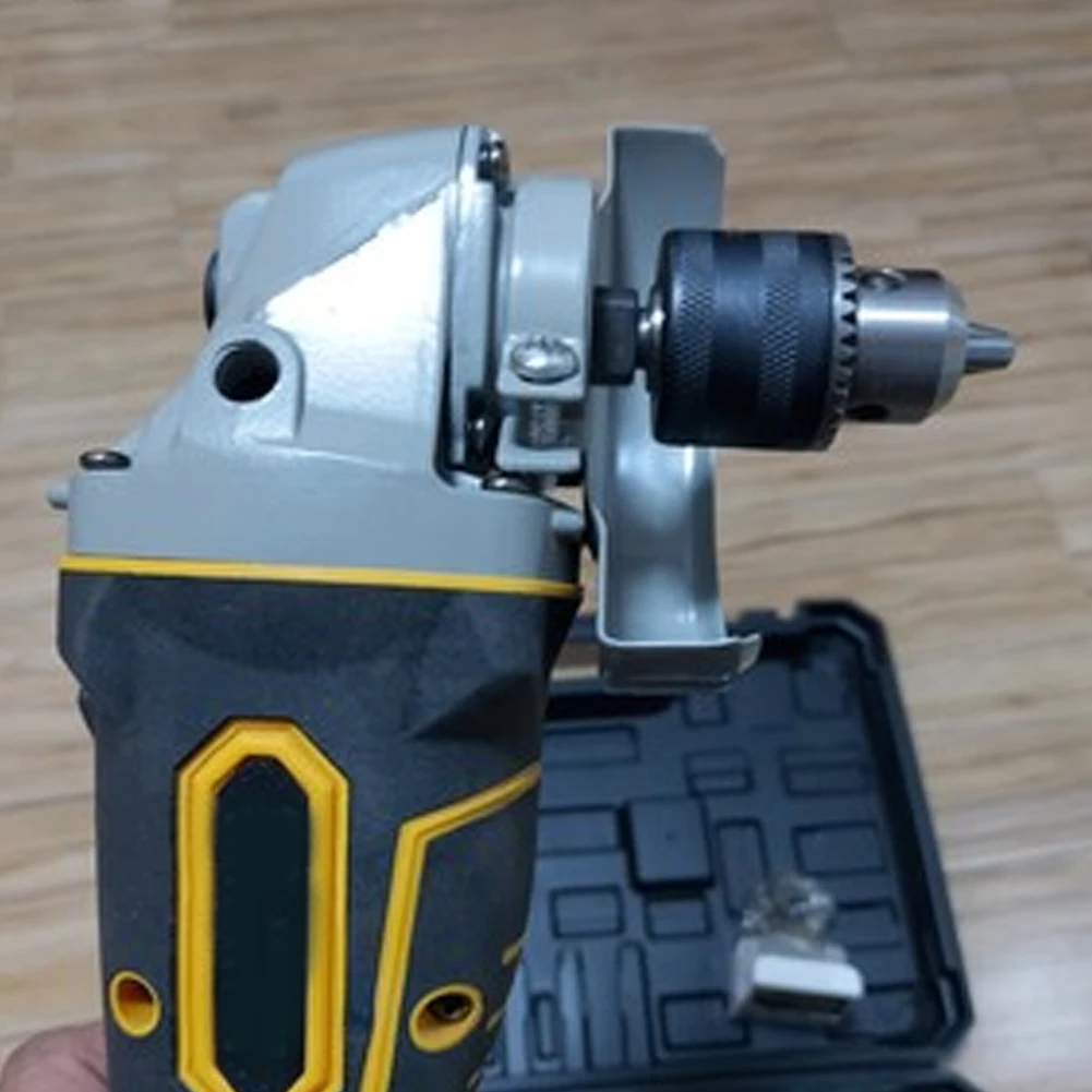 4Inch Electric Angle Grinder To Electric Drill Chuck 10mm Chunk Holder Drill Convert Adapter Collet 1.5 Coarse Thread Accessory