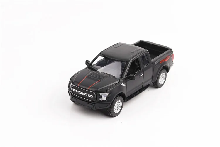 Новинка 1:32 модель автомобиля из цинкового сплава Ford raptor звук и светильник оттягивающийся автомобиль детские литые игрушки игрушечный автомобиль Abs Blaze игрушка