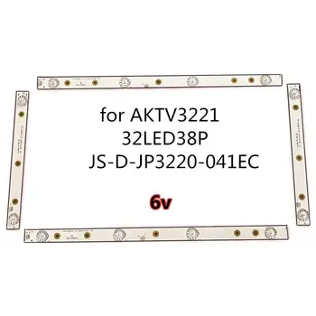 

4pcs x 32 inch LED Backlight Strips for AKAI AKTV3221 MS-L0928-L/R 32LED38P 32HD340 Smart JS-D-JP3220-041EC E32F2000 D32-0A35