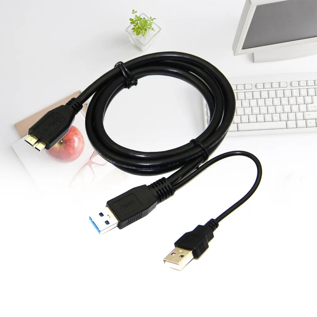 0 6 м/1 м Dual USB 3 A Male к Micro B Y ЧЕРНЫЙ Мощность кабель передачи данных мобильного