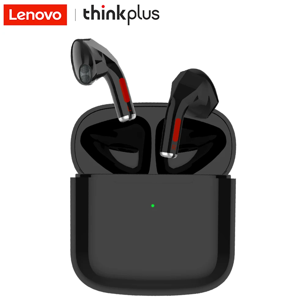 Nova lenovo thinkplus trackpods tw50 tws verdadeiro fone de ouvido sem fio bluetooth 5.0 alta fidelidade redução ruído e microfone esportes fone de ouvido