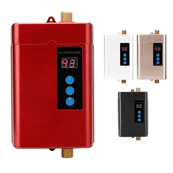

Water Heater Electric Shower Water Heater Instantaneous Home Kitchen Bathroom Tankless Flow Water Fast Heating 220V 110V
