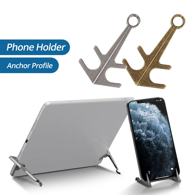 ANMONE Cellphone Stand Magnetic Phone Holder Desktop Anchor Shape Mobile Holder Pairs Magnet Holder For Tablet Phone Accessories ANMONE Cellphone Stand Magnetic Phone Holder Desktop Anchor Shape Mobile Holder Pairs Magnet Holder For Tablet Phone Accessories