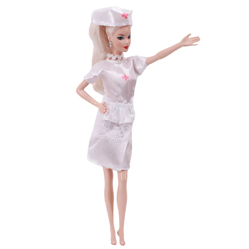 Nurse Dress Suit For 11.8 Inch 30CM Barbie