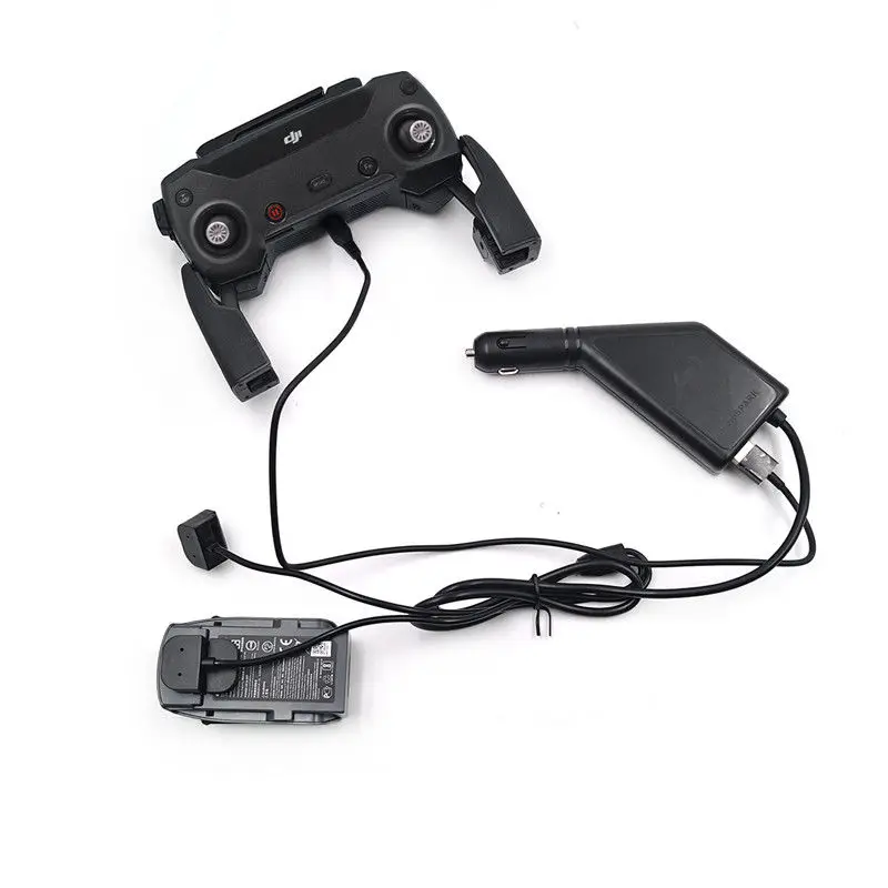 Автомобильное зарядное устройство батарея 3 в 1 Зарядка открытый для DJI Spark Drone