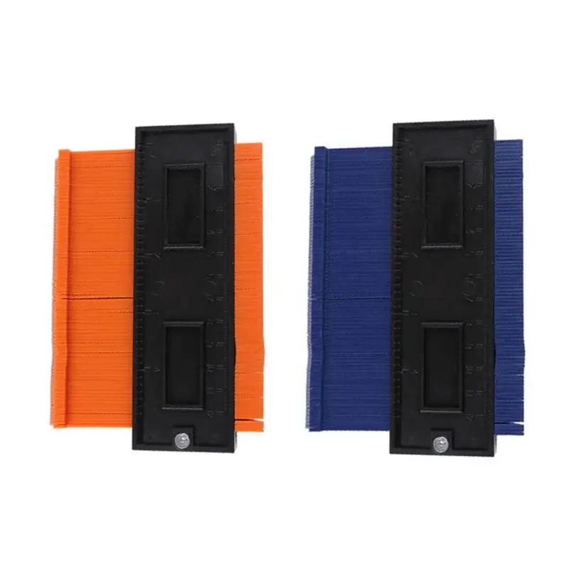 

5/6inch Plastic Profile Copy Gauge Contour Gauge Duplicator Contour Scale Template Wood Marking Tools Tiles General Tool