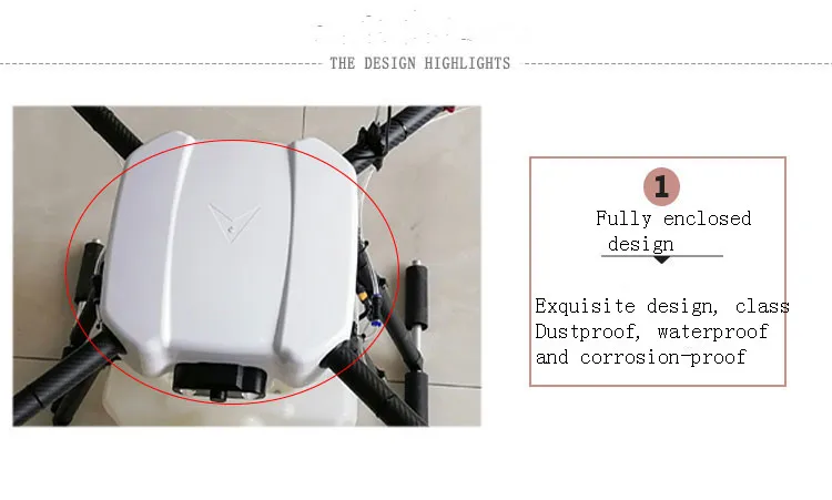 8-axis 10 кг Agricultural A3-AG защита Дрон multi-axis Agricultural protection UAV для посыпания пестицидов