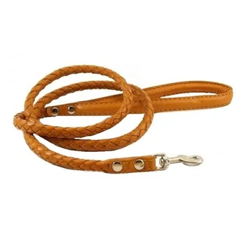 

ZOOMASTER leather dog leash braided red 7 mm x 1.2 m ZooMaster